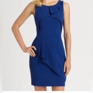 BCBG Women’s Deep Sapphire Blue dress